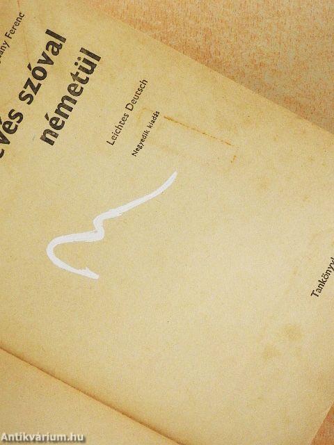 Kevés szóval németül