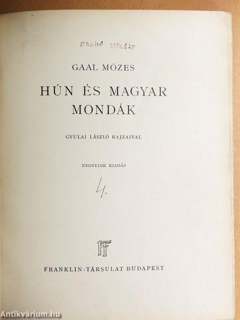 Hún és magyar mondák