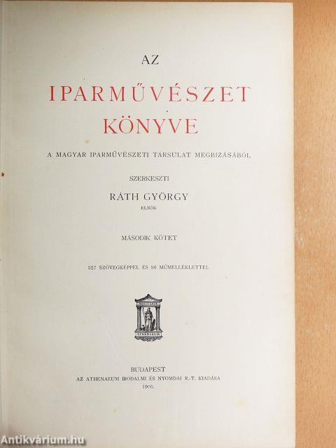 Az iparművészet könyve II.