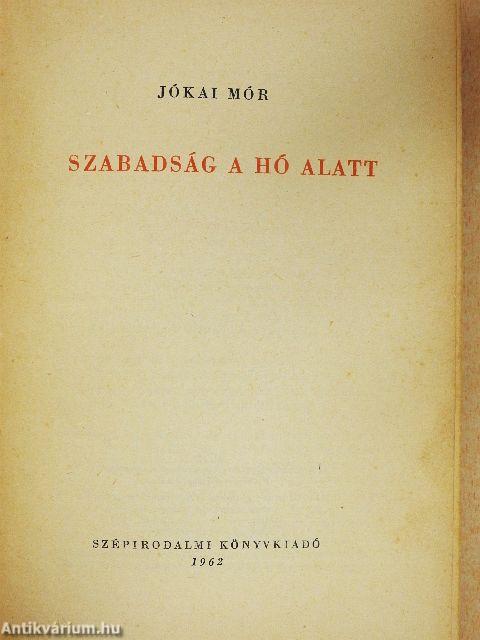 Szabadság a hó alatt