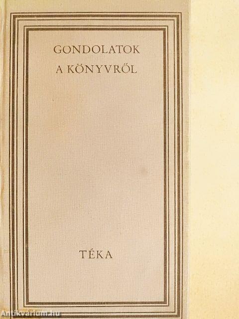 Gondolatok a könyvről