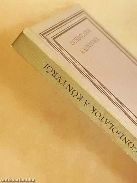 Gondolatok a könyvről