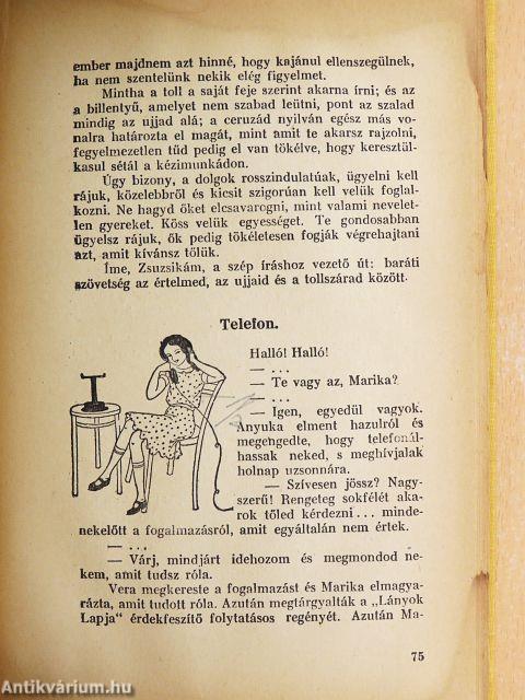 Zsuzsika és a jó modor