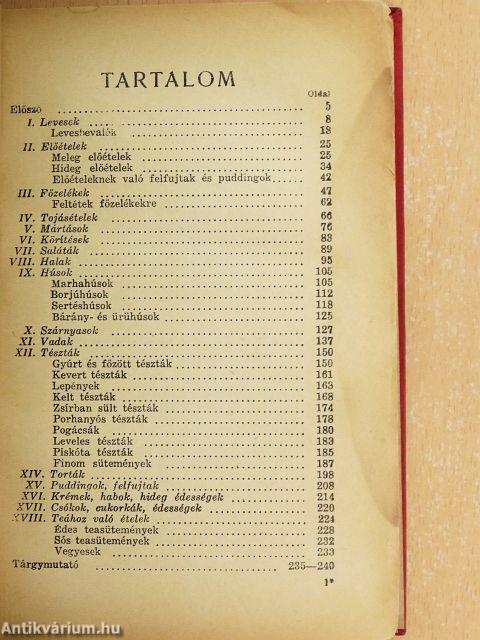 Az Uj Idők második receptkönyve