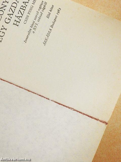 Szép asszonyok egy gazdag házban (Csin Ping Mej) 1-2.