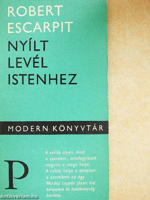 Nyílt levél Istenhez