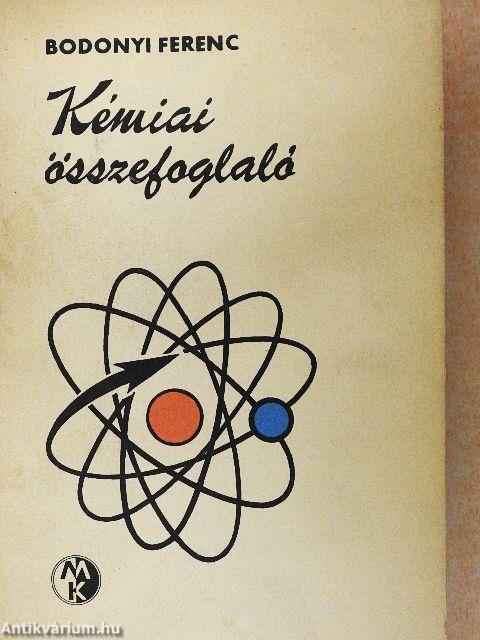 Kémiai összefoglaló