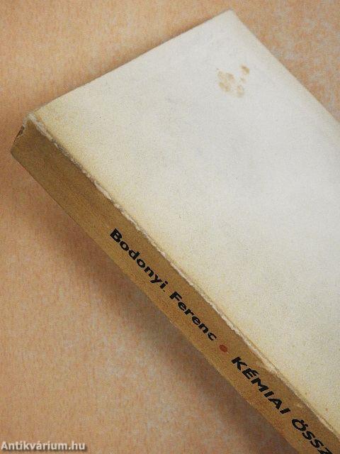 Kémiai összefoglaló