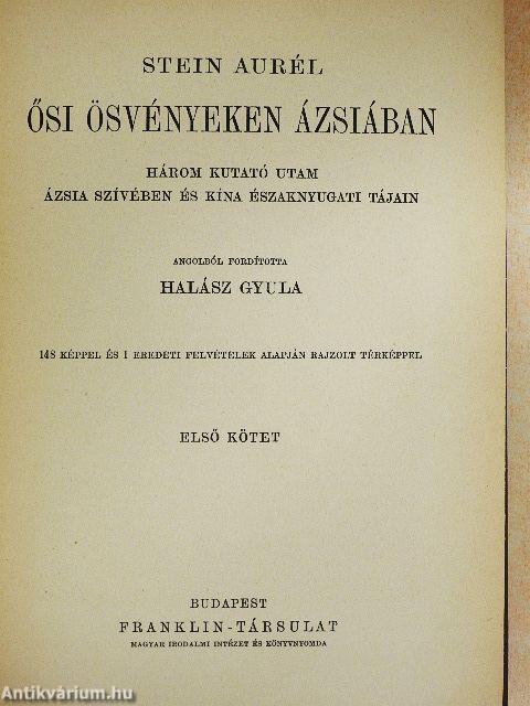 Ősi ösvényeken Ázsiában I-II.