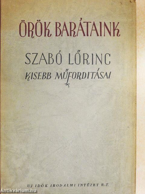 Örök barátaink