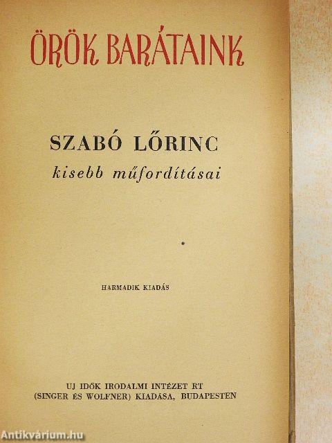 Örök barátaink