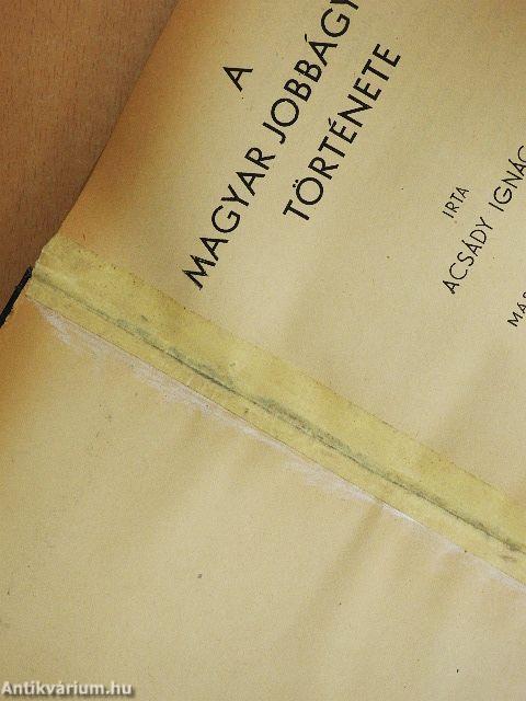 A magyar jobbágyság története