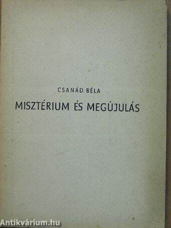 Misztérium és megújulás