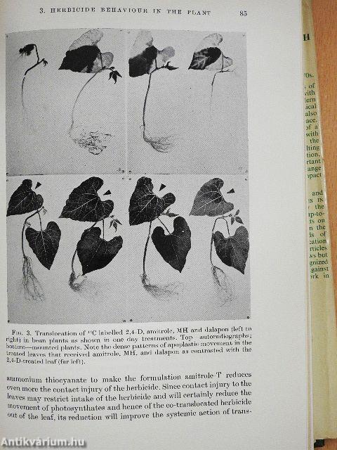 The Physiology and Biochemistry of Herbicides