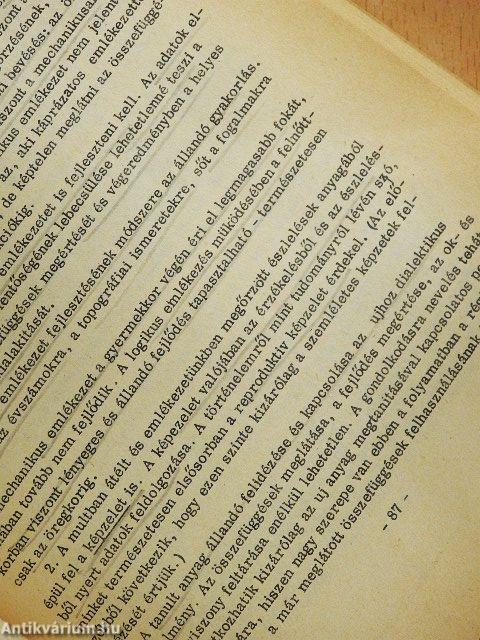 A történelemtanítás módszertana