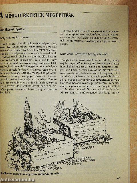 Miniatűr sziklakertek