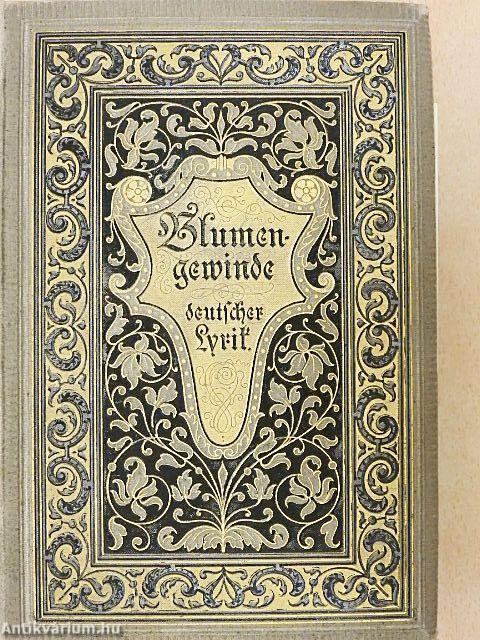 Blumengewinde deutscher Lyrik (gótbetűs)