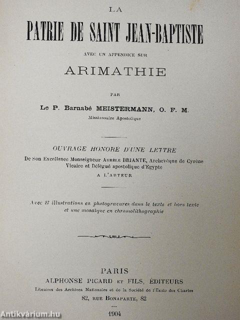 La patrie de Saint Jean-Baptiste