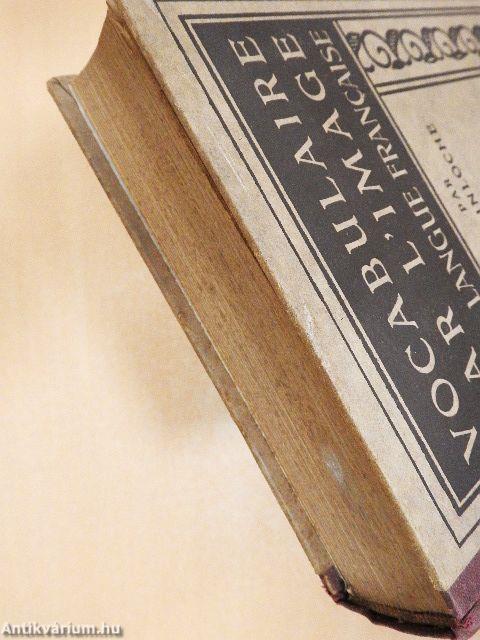 Vocabulaire par l'image de la langue francaise