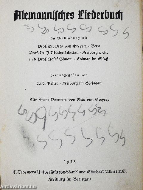 Alemannisches Liederbuch (gótbetűs)