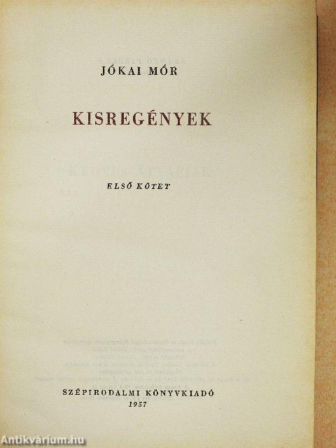 Kisregények I-II.