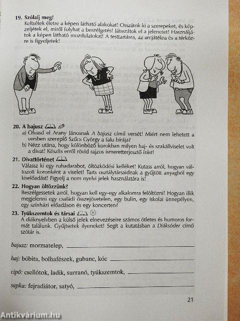 Magyar nyelv és kommunikáció - Munkafüzet 12 éveseknek