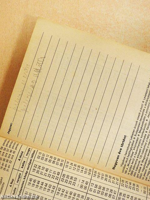 Kincses Kalendárium 1985