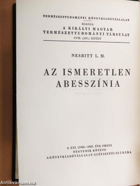 Az ismeretlen Abesszínia