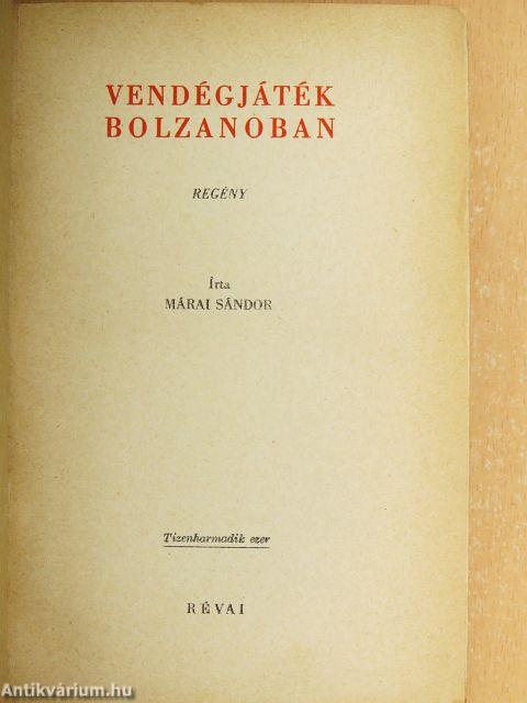 Vendégjáték Bolzanoban