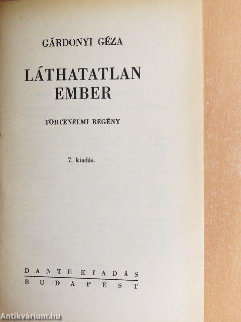 Láthatatlan ember