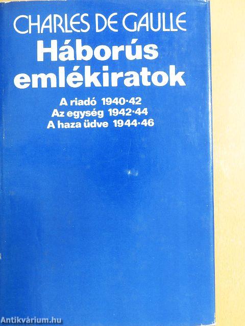Háborús emlékiratok