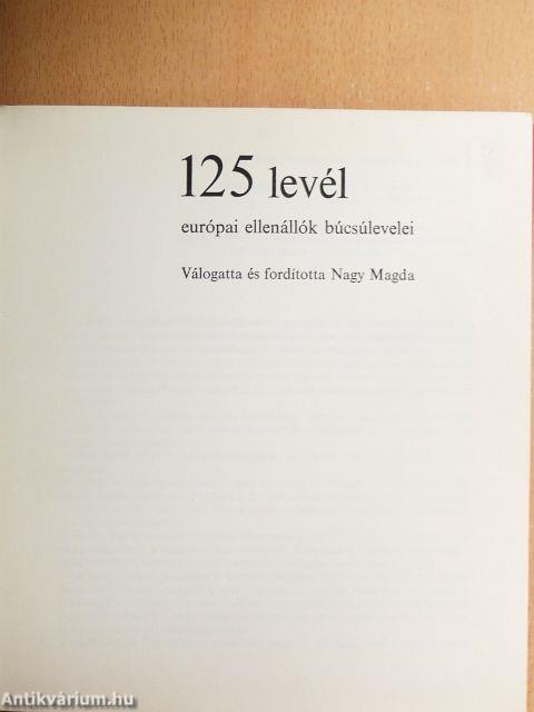 125 levél