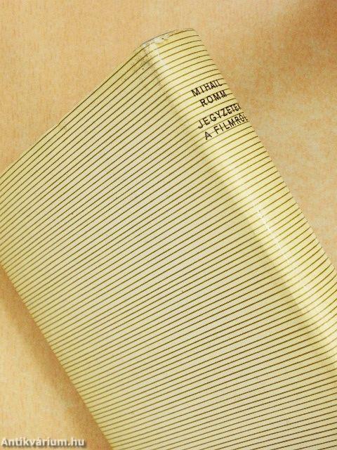 Jegyzetek a filmről