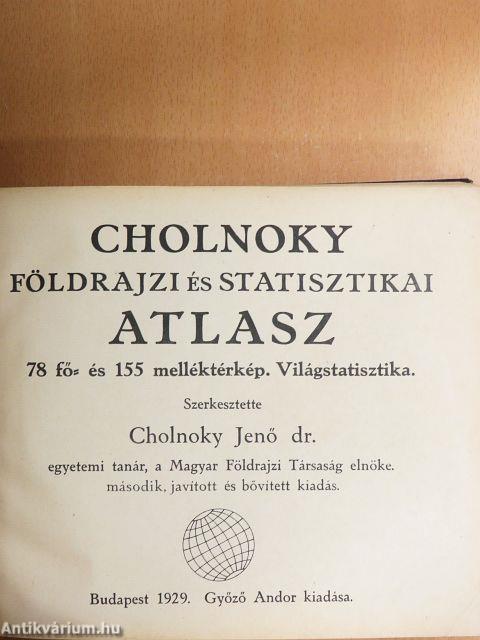 Földrajzi és statisztikai atlasz