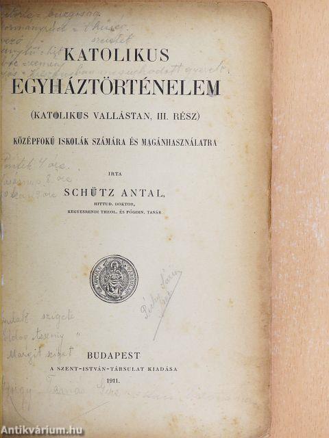 Katolikus egyháztörténelem