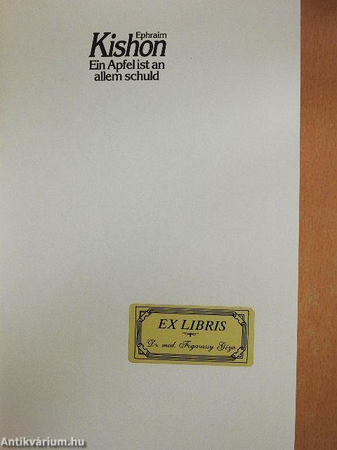 Ein Apfel ist an allem schuld