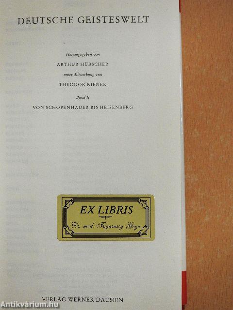 Deutsche Geisteswelt I-II.
