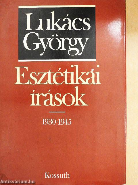 Esztétikai írások