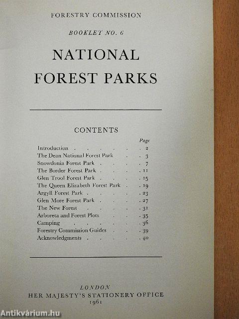 National Forest Parks