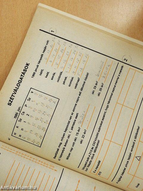 Matematika munkafüzet 3.