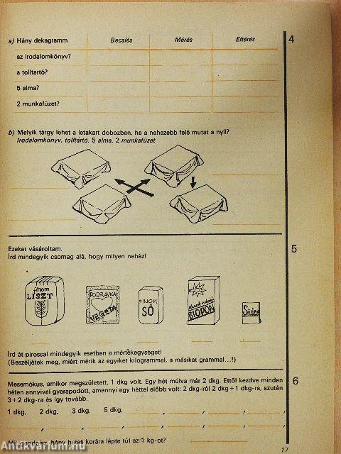 Matematika munkafüzet 3.
