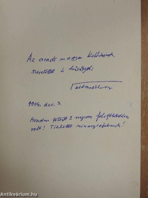 Hazafelé (dedikált példány)