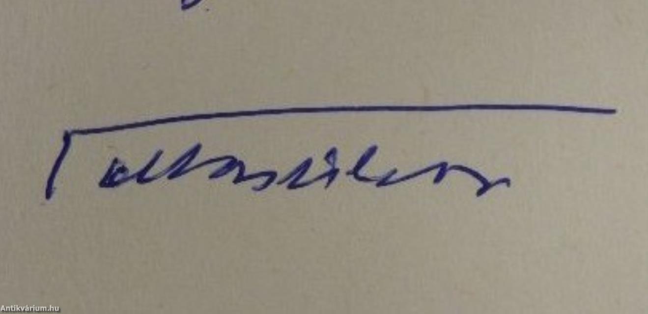 Hazafelé (dedikált példány)