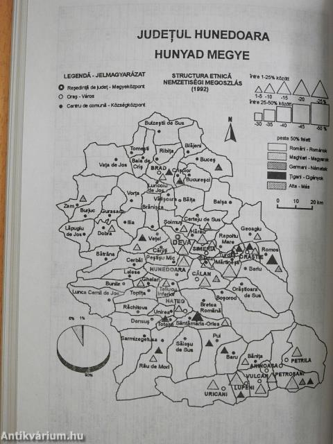 Erdély közigazgatási és etnikai földrajza (dedikált példány)