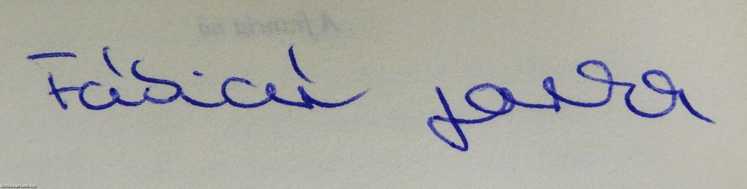 Koszorúfonat (aláírt példány)