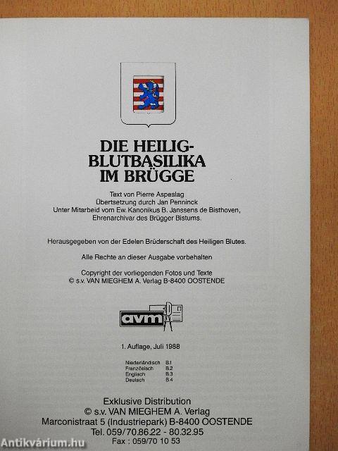 Die Heiligblutbasilika im Brügge