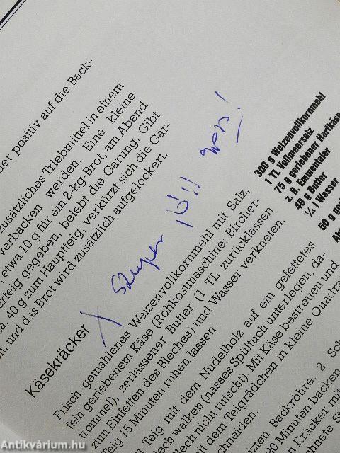 Kleingebäck und Vollkornbrote