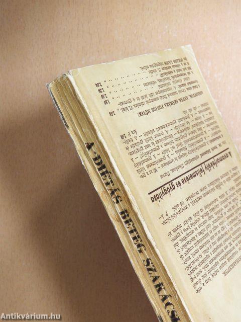 A diétás beteg szakácskönyve I.