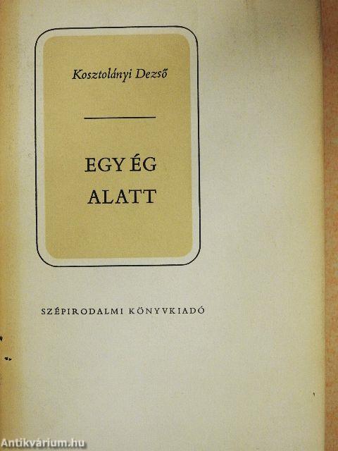 Egy ég alatt