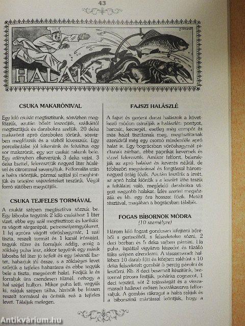 Nosztalgia szakácskönyv